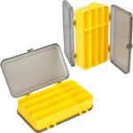 Fishing Tackle Box Storage, Plastic Fishing Lure Storage Case, Fishing Case, Storage Boxes for Fishing Accessories, Transparent Waterproof Organiser for Fishing Accessories