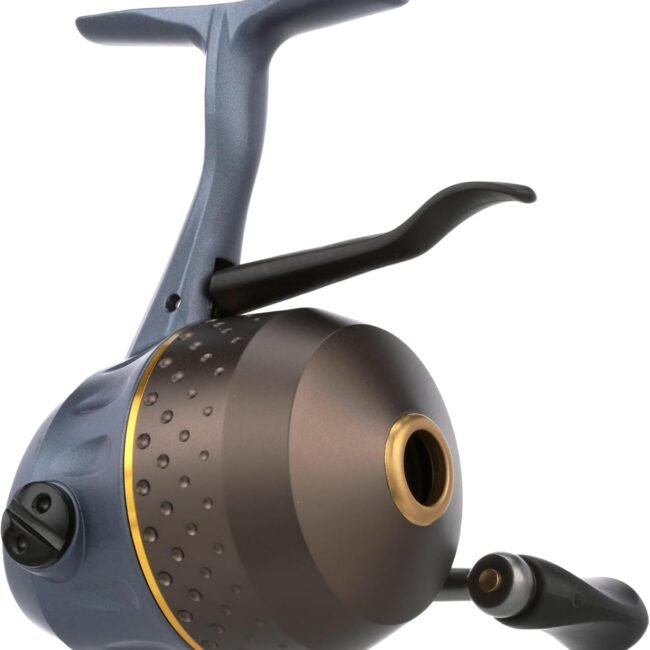 Spincast Reel, Size 6U Fishing Reel, Right/Left Handle Position, Aluminum Spool, Dial Drag System